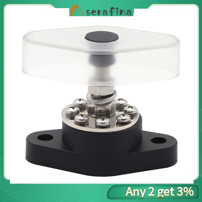 Rf 180a 8+1 สตั๊ดแจ็ค Dc 48v พร้อมฝาครอบขั้วต่อ 3/8 นิ้ว (m10) | Shopee ...