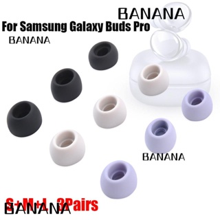 Banana1 จุกหูฟัง อุปกรณ์เสริม สําหรับ Galaxy Buds 6 ชิ้น 3 คู่