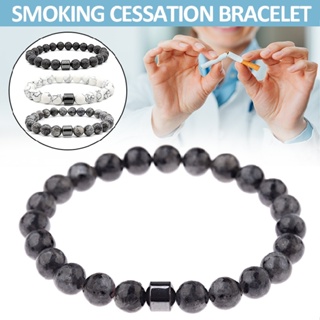 Aimy Triple Protection Smoking Cessation Bracelet 8MM Magnetic Anti Smoke