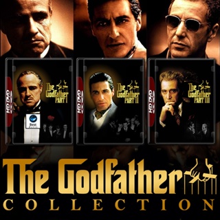 แผ่นบลูเรย์ หนังใหม่ The Godfather เดอะ ก็อดฟาเธอร์ ภาค 1-3 Bluray หนัง มาสเตอร์ เสียงไทย (เสียง ไทย/อังกฤษ ซับ ไทย/อังก