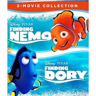 แผ่น 4K หนังใหม่ FINDING NEMO นีโม ปลาเล็กหัวใจโต๊โต and Finding Dory ผจญภัยดอรี่ขี้ลืม 4K Master เสียงไทย (เสียง ไทย/อั