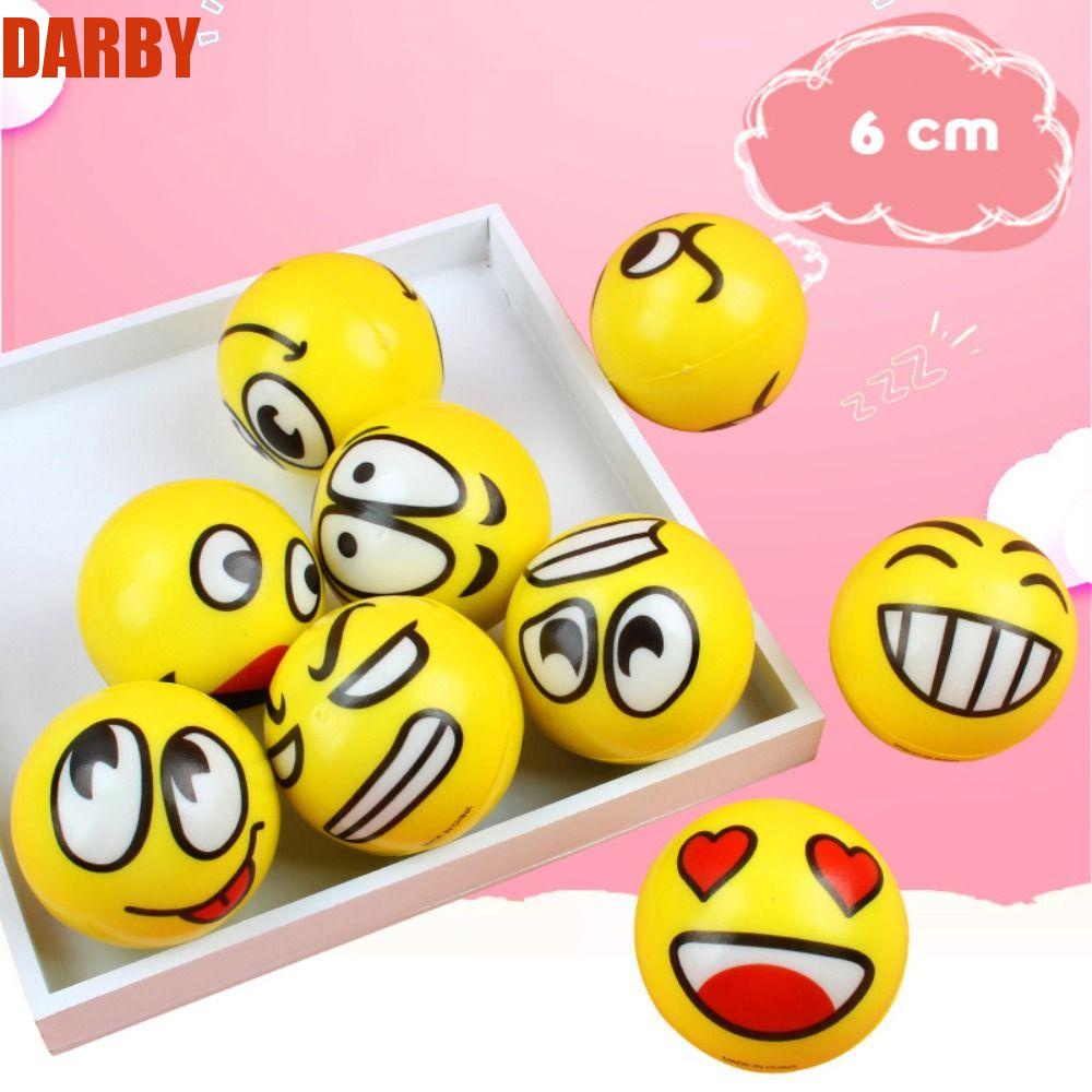 darby-ลูกบอลบีบหน้ายิ้ม-หนัง-pu-ฟองน้ํานวดข้อมือ-ออกกําลังกาย-6-ซม