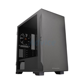 mATX CASE (NP) THERMALTAKE S100 TG (BLACK,CA-1Q9-00S1WN-00)