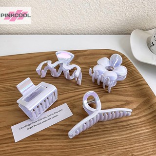 Pinkcool เกาหลีใต้ ปรารถนาบริสุทธิ์ นางเงือก Ji ฤดูร้อน เมจิก สี กิ๊บติดผม อะคริลิค เฉพาะดอกไม้ ฉลาม คลิปผม ผ้าโพกศีรษะ ขายดี