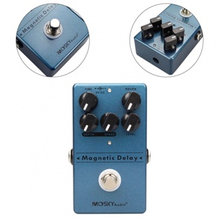 New Arrival~Flutter Control and Pitch Modulation with Moskyaudio Magnetic Delay Effect Pedal