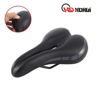 Spot goods second delivery# factory supply bicycle cushion mountain seat bicycle accessories hollow-out mid-Hole saddle car riding equipment 8.cc