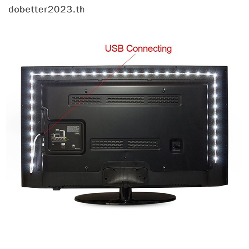 db-สายไฟแบ็คไลท์-led-5v-usb-สําหรับตกแต่งพื้นหลังทีวี-พร้อมส่ง