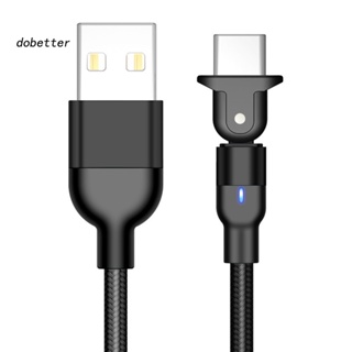 &lt;Dobetter&gt; สายชาร์จ Micro USB Type-C 5A ปลั๊กงอได้ สําหรับ Android
