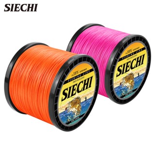 Siechi สายเบ็ดตกปลา PE ถัก 300 ม. 500 ม. 1000 ม. 8 เส้น หลากสี 7 สี 20-88LB