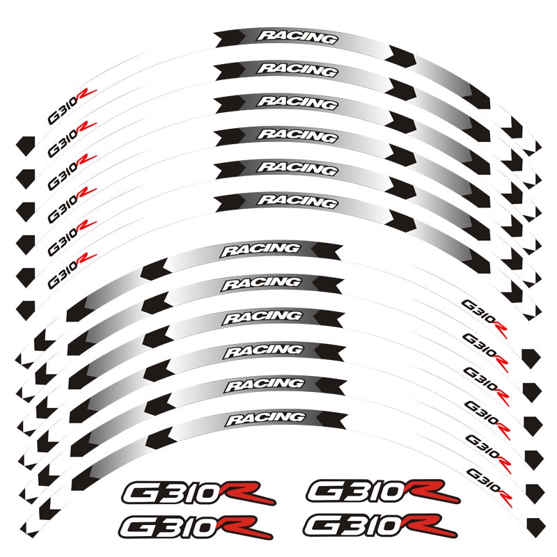 สติกเกอร์สะท้อนแสง-57-ซม-3-เมตร-สําหรับติดขอบล้อรถยนต์-bmw-g310r