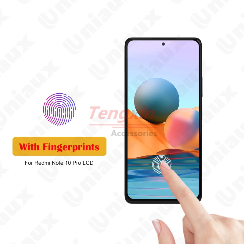 หน้าจอสัมผัส-lcd-6-67-นิ้ว-พร้อมกรอบ-แบบเปลี่ยน-สําหรับ-xiaomi-redmi-note-10-pro-redmi-note10pro-m2101k6g