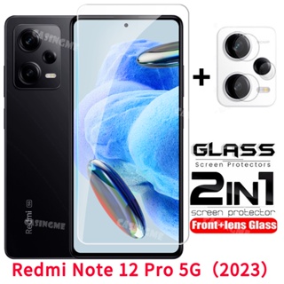 ฟิล์มกระจกนิรภัยกันรอยหน้าจอ แบบใส สําหรับ Redmi Note 12 Pro 5G Redmi Note 12 Global Note12 4G 12Pro 5G Note12Pro RedmiNote12 Pro Plus 2023
