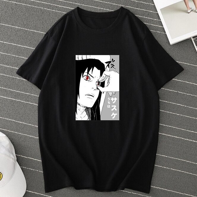 hot-tshirts-naruto-เสื้อยืดแขนสั้นพิมพ์ลายนารูโตะสําหรับผู้ชายและผู้หญิง2022