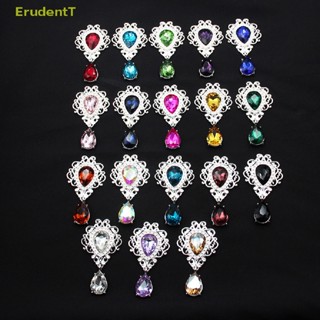 [ErudentT] ใหม่ 30 * 52 มม. อะคริลิค พลอยเทียม เข็มกลัด อุปกรณ์เสริม DIY งานแต่งงาน การ์ดเชิญ แก้วไวน์ กล่องของขวัญ เครื่องประดับตกแต่ง [ใหม่]