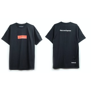 QWT19 NOT SUPREME BLACK ดำ