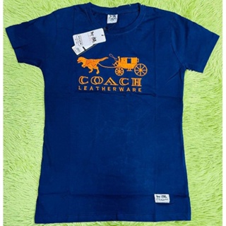 ♤Coach  Ladis T shirt mall pull out ,Premium Quality  Overrun T shirt (6color)Embordery withTag pris_02
