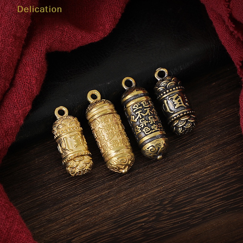 delication-พวงกุญแจทองเหลือง-จี้ทรงกระบอก-สําหรับแขวนเครื่องประดับ-สร้อยคอ