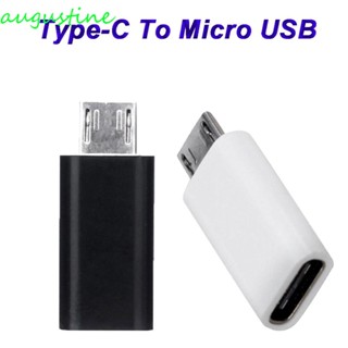 Augustine อะแดปเตอร์แปลงแอนดรอยด์ Type-C เป็น Micro Usb หัวแปลงข้อมูล Mini Type C หลากสี