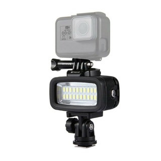 ภาพขนาดย่อของภาพหน้าปกสินค้าไฟลงน้ำลึกได้ 700 Lumen 40m Underwater Waterproof Diving LED Fill Light for GoPro / SJCAM / Xiaomi / Insta360 / DJI จากร้าน aquaprothailand บน Shopee