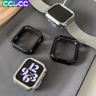 Cclcc เคสนาฬิกาข้อมือ TPU อุปกรณ์เสริม สําหรับ Apple watch ultra SE 8 7 6 5 4 3 2 1 49 มม. 45 มม. 44 มม. 40 มม. 42 มม. 38 มม.