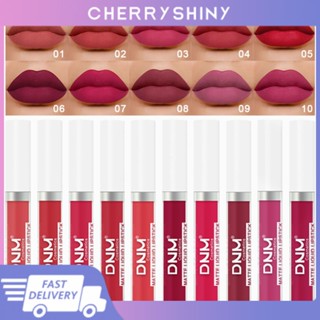 Dnm Lip Glaze Velvet Matte Lipstick ลิปกลอสกันน้ำติดทนนาน