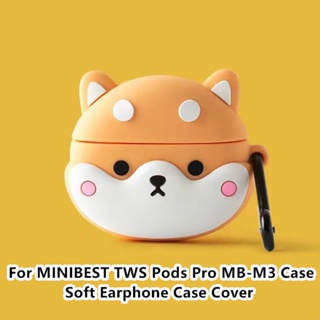 【Case Home】เคสหูฟัง แบบนิ่ม กันกระแทก ลายการ์ตูน สําหรับ MINIBEST TWS Pods Pro MB-M3 MINIBEST TWS Pods Pro MB-M3