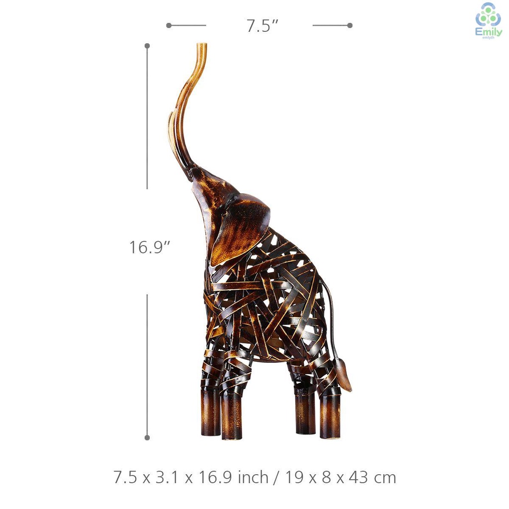 ประติมากรรมเหล็ก-รูปช้าง-สําหรับตกแต่งบ้าน-20-มาใหม่