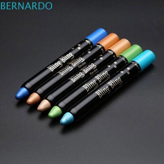 Bernardo อายแชโดว์ ดินสอเขียนขอบตา เนื้อมุก กันน้ํา เครื่องมือแต่งหน้า อายแชโดว์ ปากกา ไฮไลท์ ดินสออายไลเนอร์ ปากกา