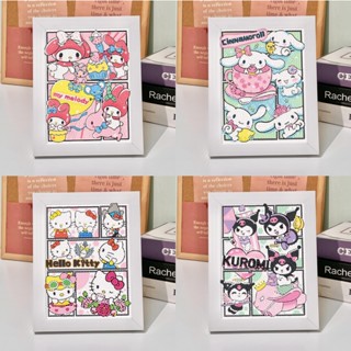 【Aibei】ครอสติสคริสตัล💎 ภาพติดเพชรพร้อมกรอบรูป diamond painting ของเล่นเด็กผู้หญิง ของเล่นเด็กผู้ชาย