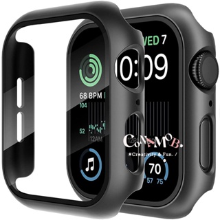 กระจกกันรอยหน้าจอ อุปกรณ์เสริม สําหรับ iWatch case 8 7 6 SE 5 3 2 1 iWatch serie 44 มม. 40 มม. 41 มม. 45 มม. 42 มม. 38 มม.