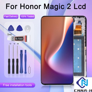 อะไหล่หน้าจอสัมผัส Lcd 6.39 นิ้ว พร้อมกรอบ สําหรับ Huawei Honor Magic 2