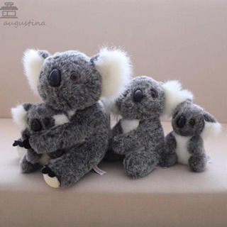Augustinaตุ๊กตาหมีโคอาล่าน่ารัก ผ้ากํามะหยี่ขนนิ่ม ของขวัญวันเกิด ของเล่นสําหรับแม่ และลูก