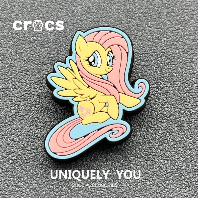 ใหม่-crocs-jibbitz-รองเท้าแตะ-crocs-ลายการ์ตูน-my-little-pony-น่ารัก-สไตล์เกาหลี-2023