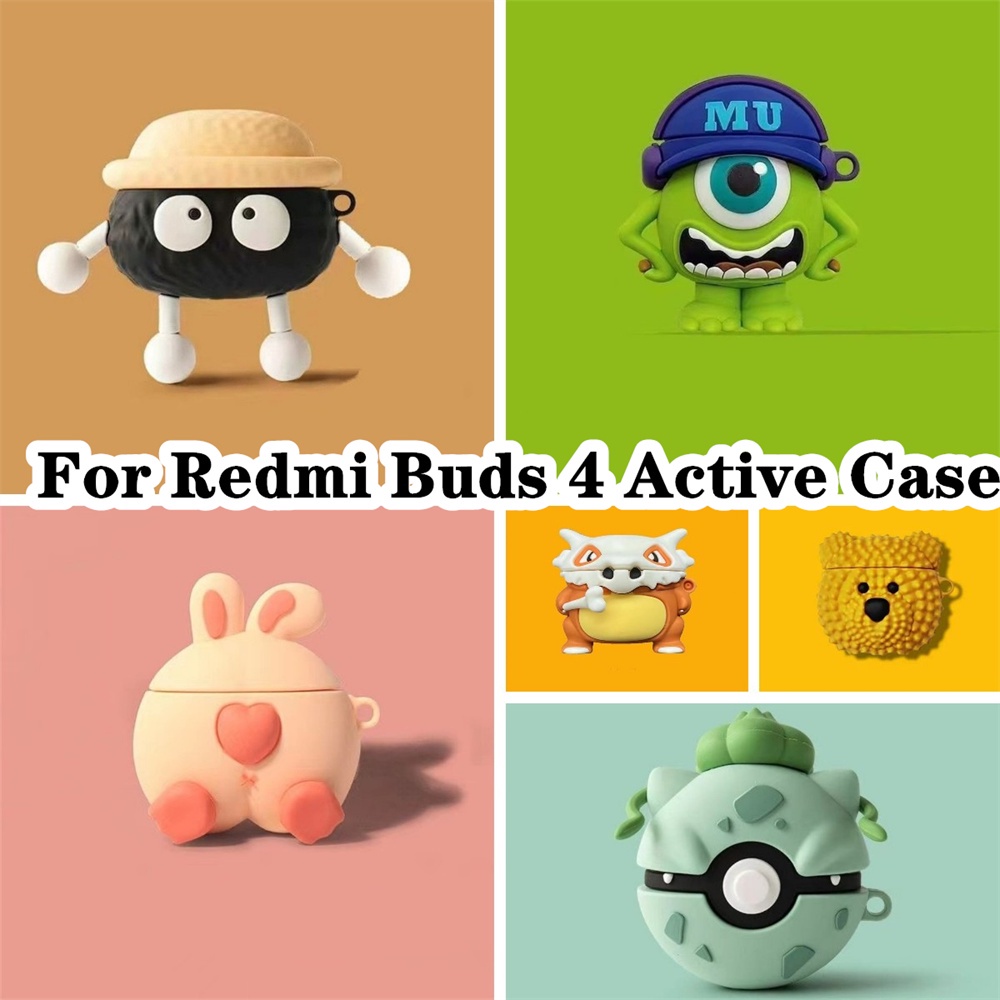 จัดส่งรวดเร็ว-เคสหูฟัง-แบบนิ่ม-ลายการ์ตูน-สําหรับ-redmi-buds-4-redmi-buds-4