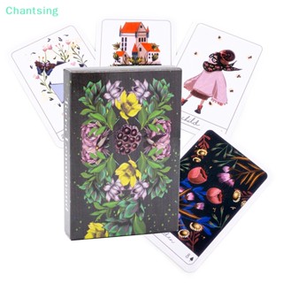 &lt;Chantsing&gt; Terra Lenormand ไพ่ทาโรต์ พร็อพเล่นไพ่ทาโรต์ สําหรับครอบครัว ปาร์ตี้ เกมกระดาน เสริมโชคลาภ ผู้เริ่มต้น ลดราคา