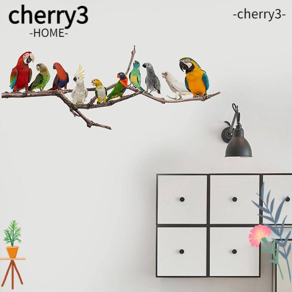 cherry3-สติกเกอร์-ลายต้นไม้-มีกาวในตัว-ใช้ซ้ําได้-สําหรับติดตกแต่งผนังห้องนอน