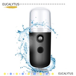 EUTUS Portable Refillable Cosmetic Containers Electric Alcohol Sprayer Spray Bottle Empty Sprayer Bottles Nano Facial Mister 30ML Bottle Cleaning Mini Travel Facial Steamers/Multicolor