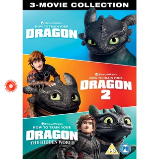 Blu-ray How to Train Your Dragon อภินิหารไวกิ้งพิชิตมังกร ภาค 1-3 Bluray Master เสียงไทย (เสียง ไทย/อังกฤษ | ซับ ไทย/อัง