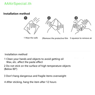 Aaairspecial ตะขอแขวนติดผนังห้องน้ํา แบบใส ไร้รอยต่อ