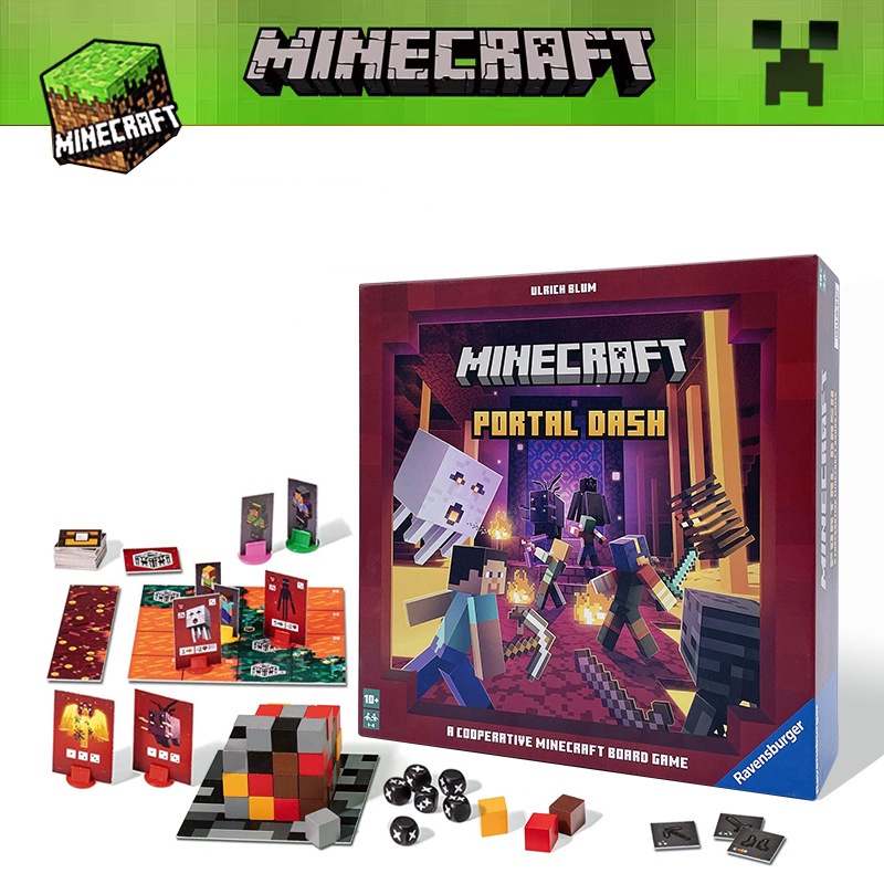 ของเล่นเกมกระดานหมากรุก-minecraft-minecraft-burn-world-2023