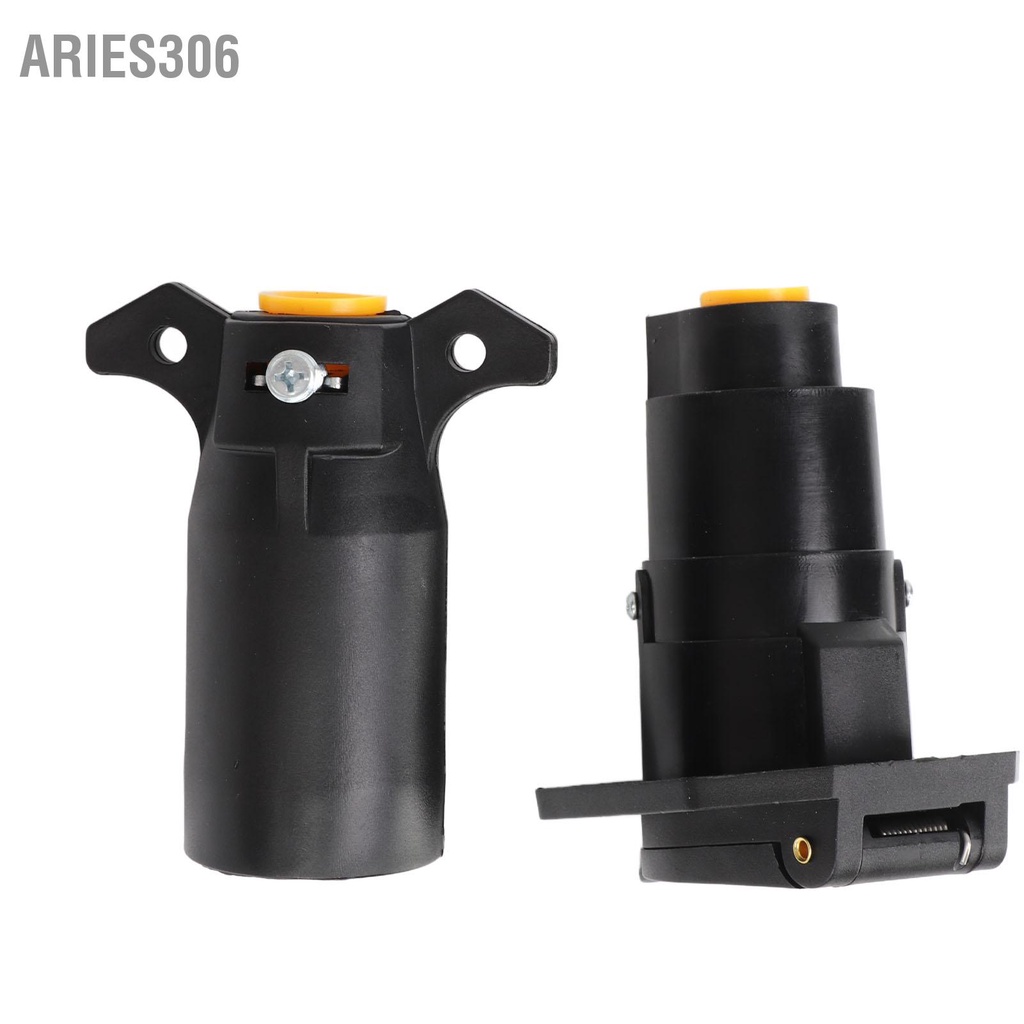 aries306-7-pin-round-trailer-connector-ชายหญิงสายไฟอะแดปเตอร์ปลั๊ก-way-plug-splice-kit-สำหรับ-rv-semitrailers