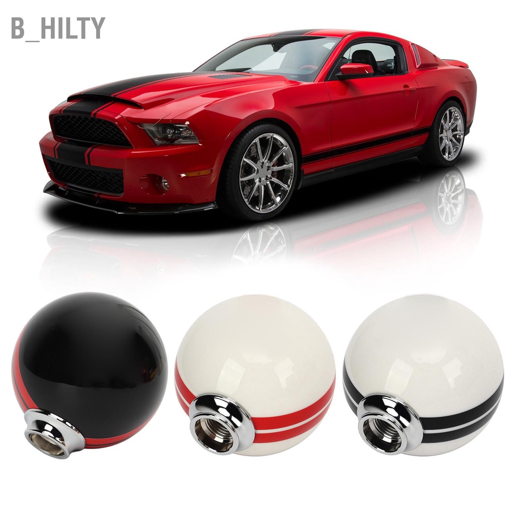 b-hilty-ลูกบิดเปลี่ยนเกียร์-5-สปีดเกียร์ธรรมดา-shifter-lever-stick-หัวลูกบิดสำหรับ-ford-mustang-1967-ถึง-2018