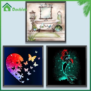 【Doub X ✮】ภาพวาดสีน้ํามัน ตามตัวเลข DIY สําหรับตกแต่งผนังบ้าน ✮