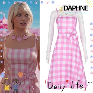 Daphne ชุดคอสเพลย์ ชุดตุ๊กตาบาร์บี้ โพลีเอสเตอร์ น่ารัก สําหรับเด็กผู้หญิง ไซซ์ S-XXXL