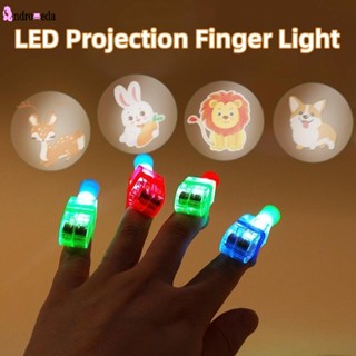 โคมไฟโปรเจคเตอร์ LED รูปการ์ตูนสัตว์น้อยน่ารัก ของเล่นเสริมการเรียนรู้เด็ก