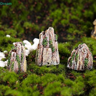 &lt;Dream&gt; โมเดลภูเขาเรซิ่นธรรมชาติ ขนาดเล็ก สําหรับตกแต่งบ้าน สวน