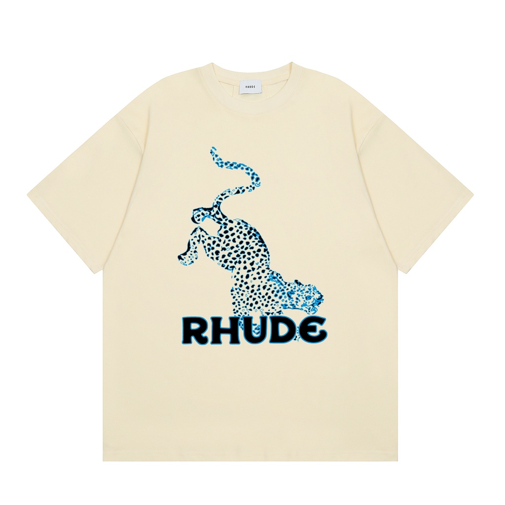 รีบมา-rhud-e-เสื้อยืดคอกลม-ผ้าฝ้าย-แบบนิ่ม-อินเทรนด์-สําหรับเด็กผู้ชาย