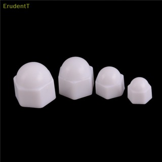 [ErudentT] ฝาครอบน็อต หกเหลี่ยม สีขาว M6 M8 M10 M12 10 ชิ้น [ใหม่]