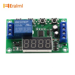 Eralml โมดูลรีเลย์วงจรสวิตช์ตั้งเวลาหน่วงเวลา Pcb One Way Yyc-2s 12v