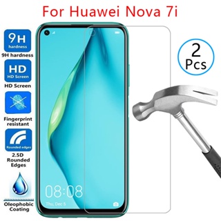 กระจกนิรภัยป้องกันหน้าจอ สําหรับ huawei nova 7i nova7i 7i i7 6.4 360